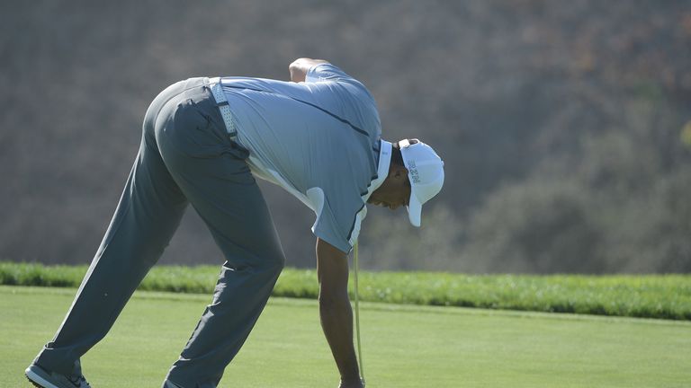 Woods had slipped outside of the world's top 100 by the time he had reached Augusta