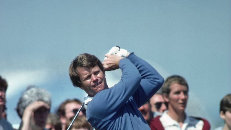 Tom Watson dominated The Open in the early 80s, winning three times in four years including in 1982 at Troon