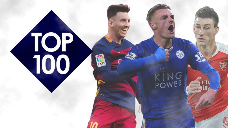 Top 100: Messi, Vardy and Koscielny make WhoScored's list