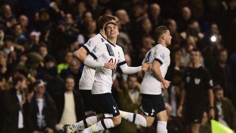 Tom Carroll scored his first ever Premier League goal in the win over Norwich