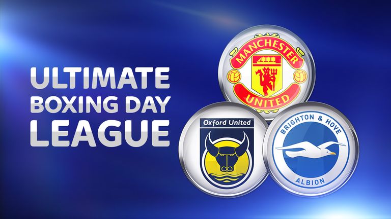 Ultimate Boxing Day League cover graphic