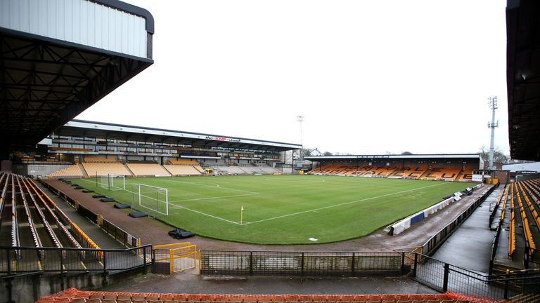 Vale Park - home of Port Vale - and owned by Norman Smurthwaite