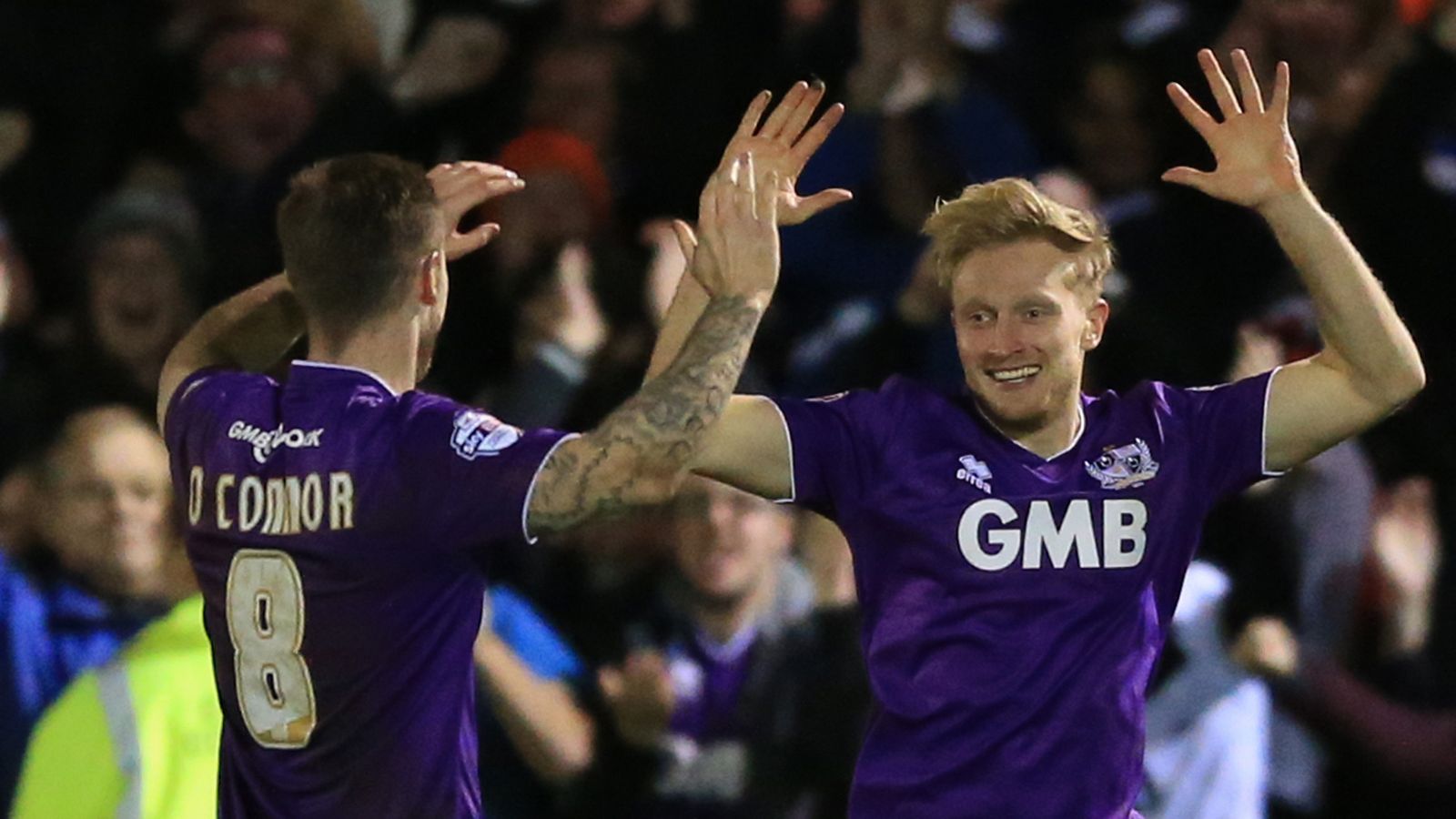 Port Vale 2-0 Colchester Port Vale keep up play-off charge | Football ...