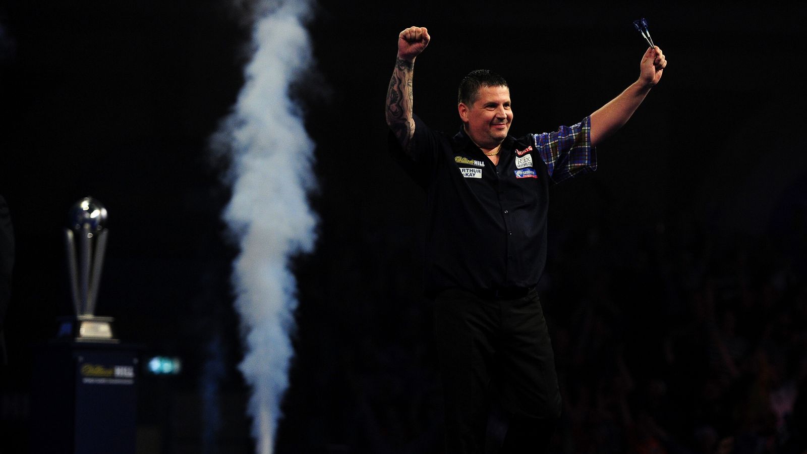 GARY ANDERSON DARTS FINAL visual data 2