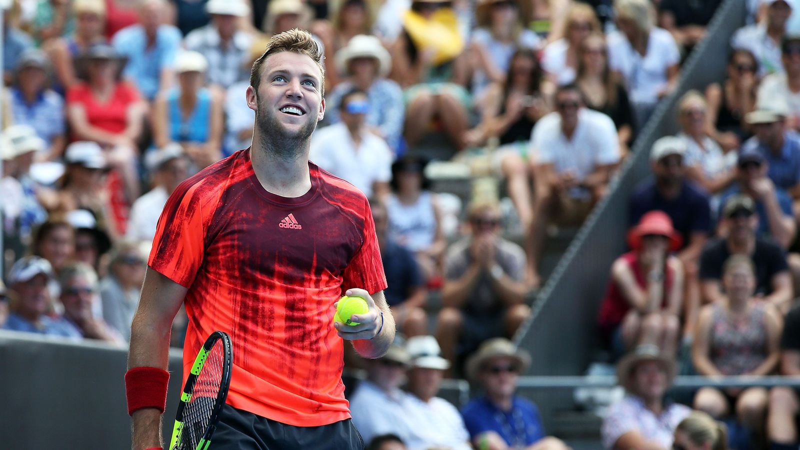 Jack Sock meets Juan Monaco at ATP clay court tournament in Houston