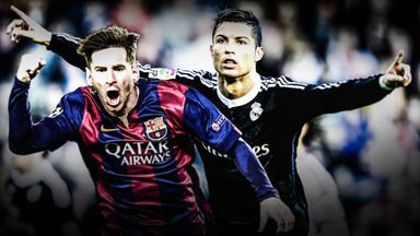 Lionel Messi and Cristiano Ronaldo are on a combined total of 1,000 career goals