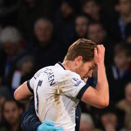 Vertonghen out for two months