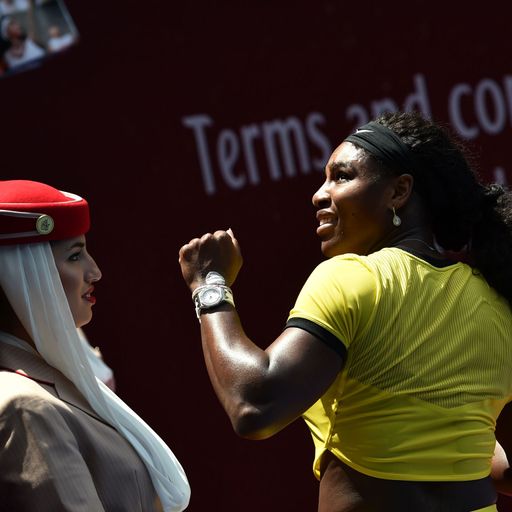 Serena sends out ominous warning
