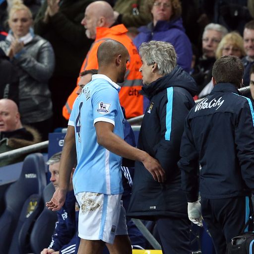 Pellegrini raises Kompany fears