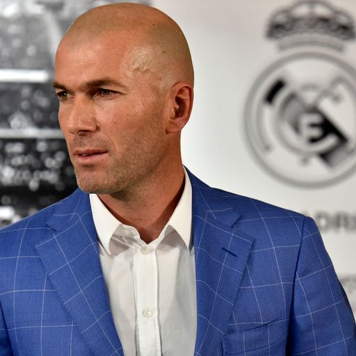 Zidane's first Real Madrid XI