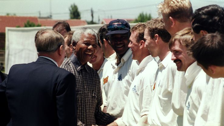 Nelson Mandela, Soweto, 1995