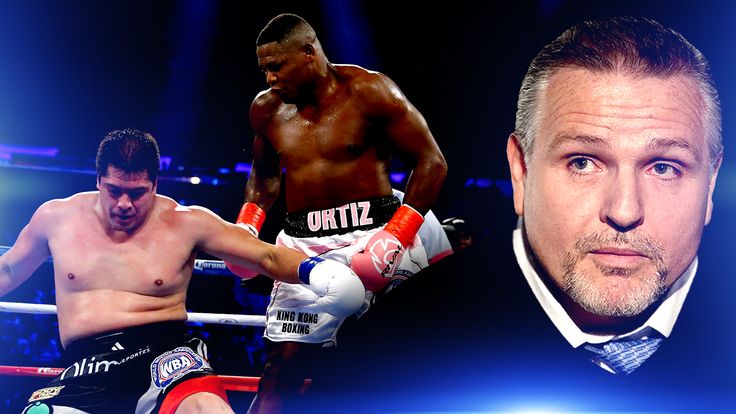 Peter Fury (R) rates Luis Ortiz highly