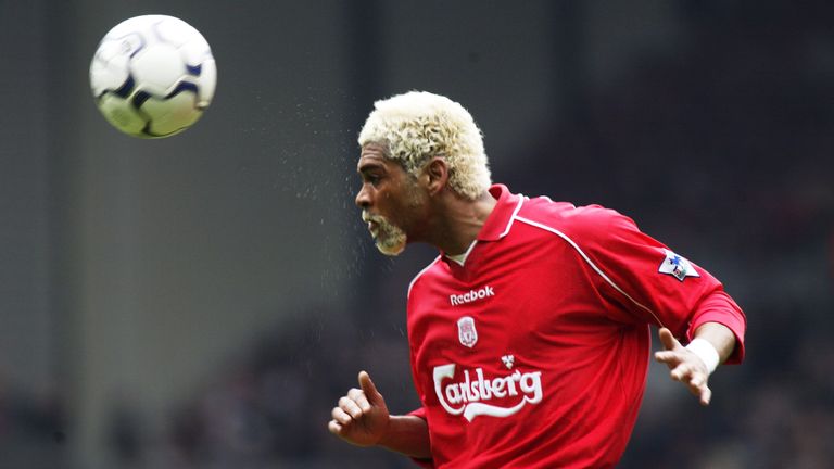 Xavier made 12 appearances for Liverpool during the 2002/03 season, playing for Everton previously