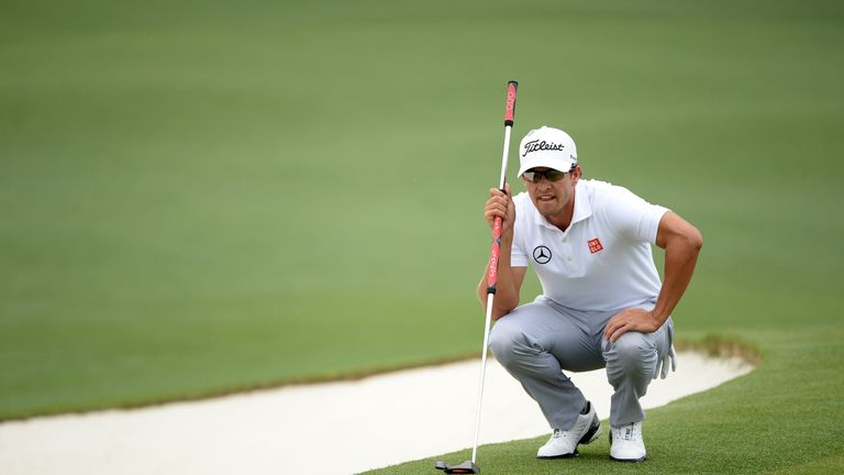 Scott became the first Masters champion to use a broom-handled putter in 2013