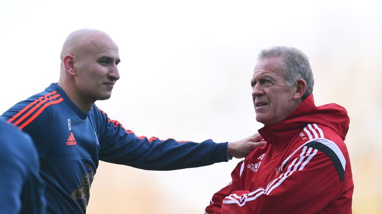 Alan Curtis is unable to guarantee Jonjo Shelvey first-team football at Swansea 