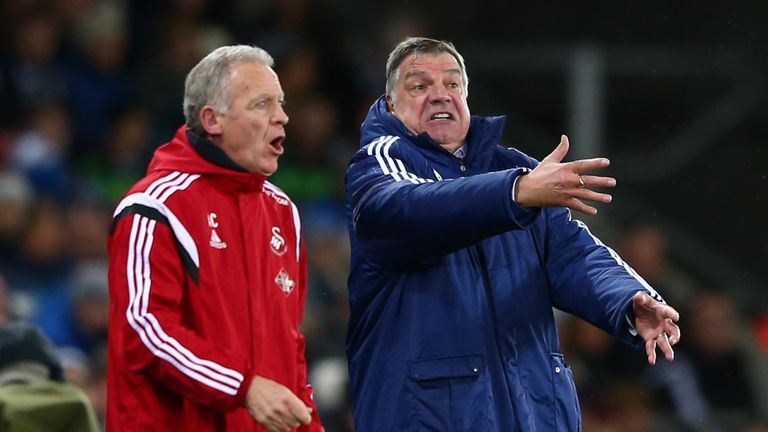 Alan Curtis and Sam Allardyce