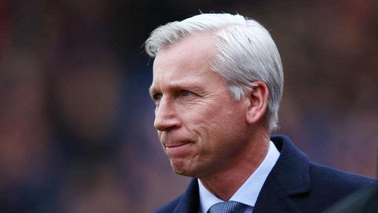 Alan Pardew, manager of Crystal Palace 