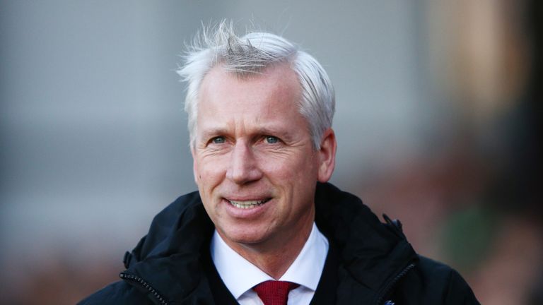 Alan Pardew watched as his Crystal Palace side beat Stoke in the FA Cup fourth round 