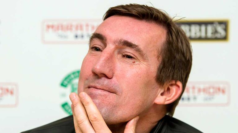 Alan Stubbs Hibernian manager