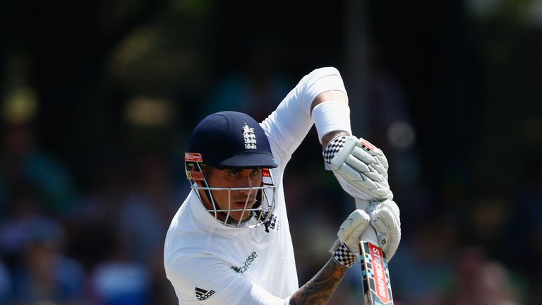 Alex Hales batting for England against South Africa