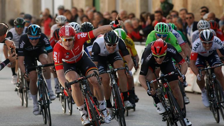 Andre Greipel wins day one of the Challenge Mallorca