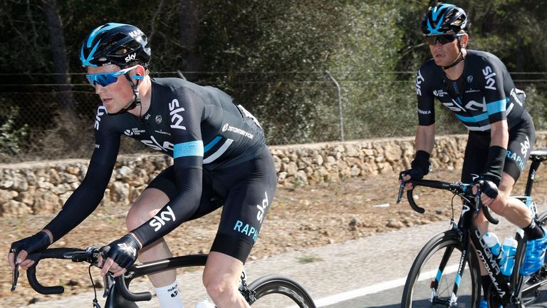 Andrew Fenn on day one of the Challenge Mallorca