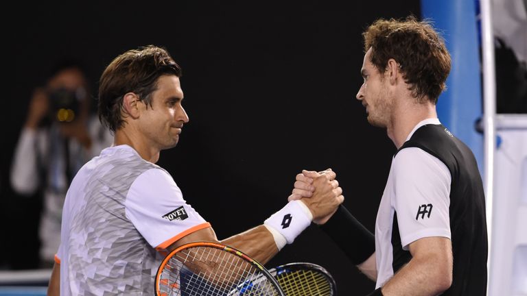 Murray (right) is going for his third Grand Slam after winning the US Open in 2012 and Wimbledon in 2013