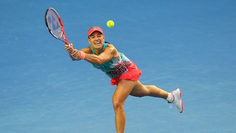 Kerber made a fine start, breaking Serena in the third game