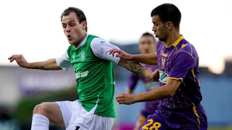 Anthony Stokes has played for Hibernian before