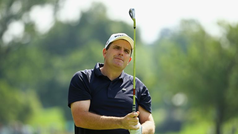 Anthony Wall during the final round of the Joburg Open