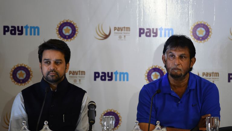 Board of Control for Cricket in India (BCCI) secretary Anurag Thakur