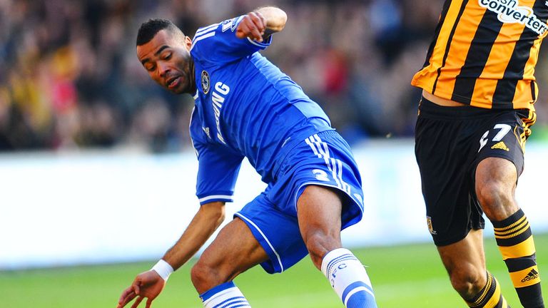 Ashley Cole spent eight seasons at Chelsea before moving to Italy