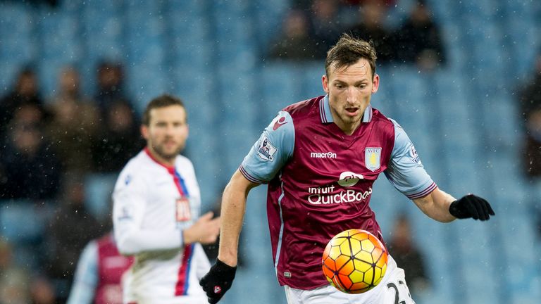 Aston Villa striker Libor Kozak