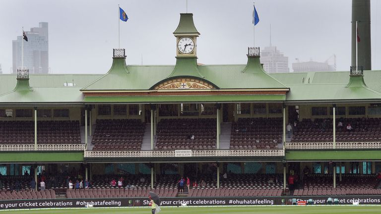 Rain stops play on day three of the third Test