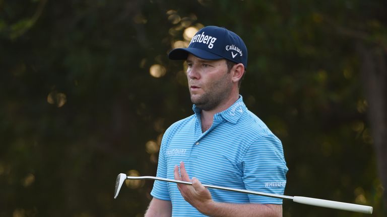 Branden Grace vaulted up the leaderboard with six birdies in round three