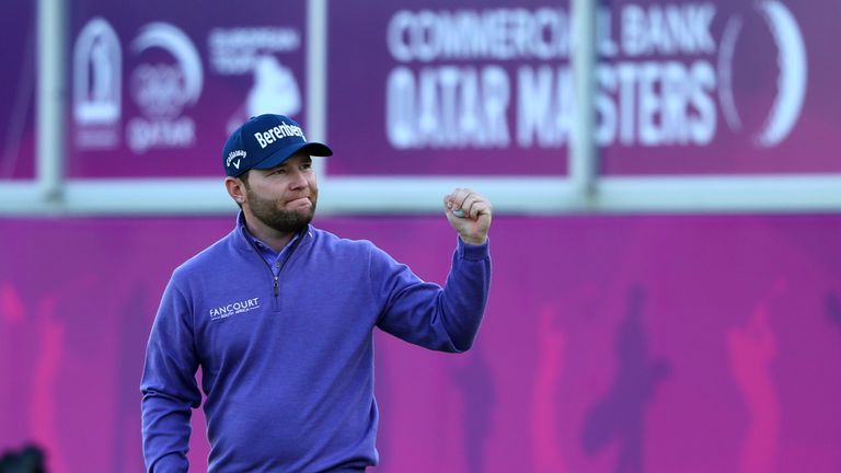 Grace held his nerve to birdie the last after a 270-yard second to 30 feet