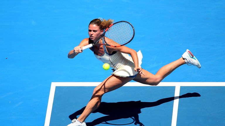 Camila Giorgi gave Serena Williams a good first test in the Australian Open