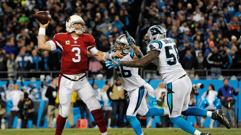Carson Palmer suffered a difficult day as the Cardinals turned the ball over seven times
