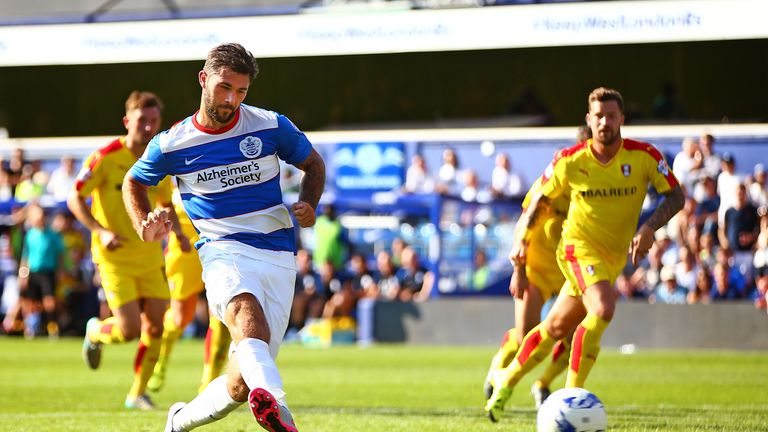 Charlie Austin finds the net for QPR