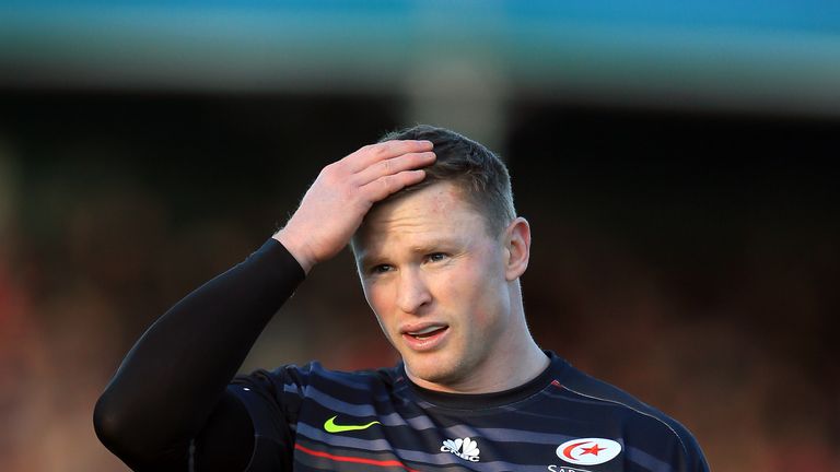 Saracens' Chris Ashton.