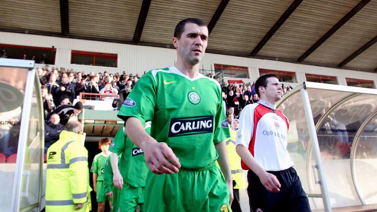 Celtic's infamous 2-1 defeat away to Clyde was Roy Keane's debut for the club.
