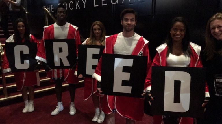 The latest Rocky film has just opened in the UK