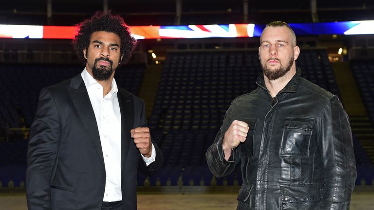 David Haye and Mark De Mor