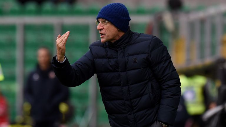 Davide Ballardini was sacked after falling out with his players