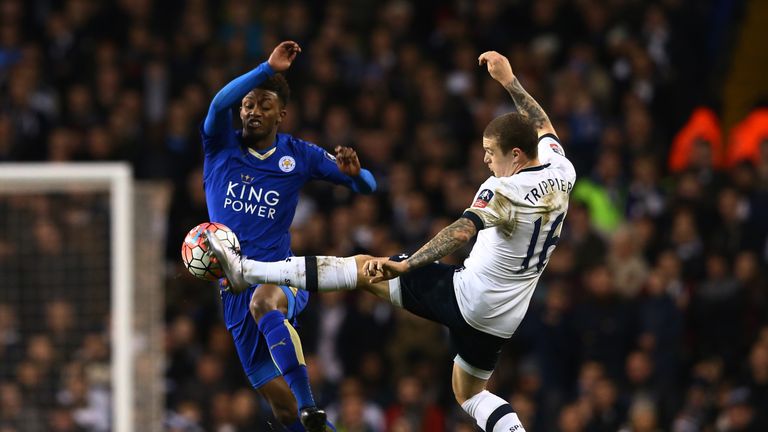 Demarai Gray and Kieran Trippier