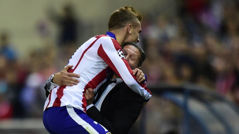 Antoine Griezmann has a close relationship with Diego Simeone