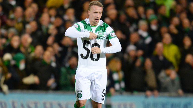 Griffiths becomes the fastest player to reach 50 goals for Celtic since Charlie Nicholas