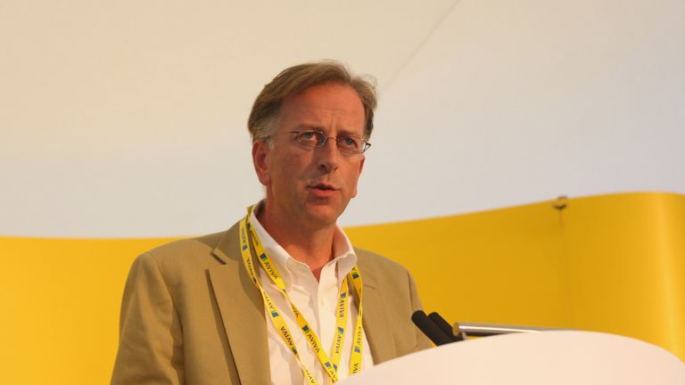 UK Athletics Chairman Ed Warner 