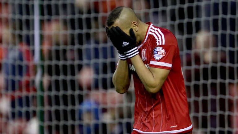 Middlesbrough's Emilio Nsue