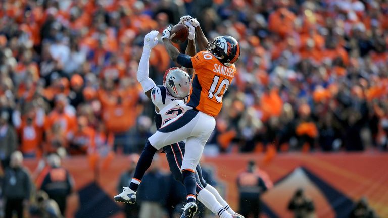 Emmanuel Sanders of the Denver Broncos